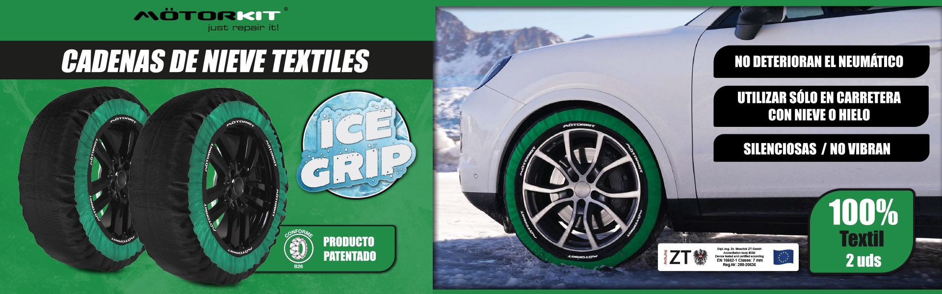 CADENAS DE NIEVE ICE GRIP